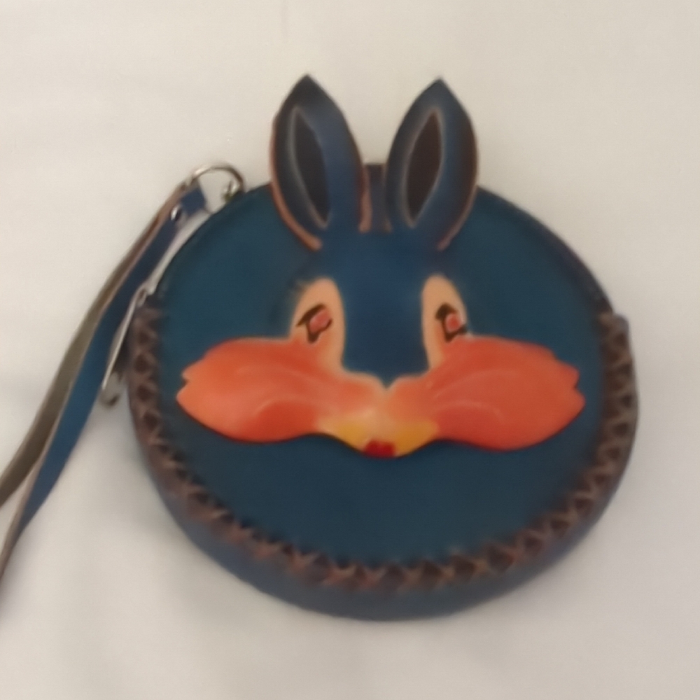 Bunny Leather Coin Purse